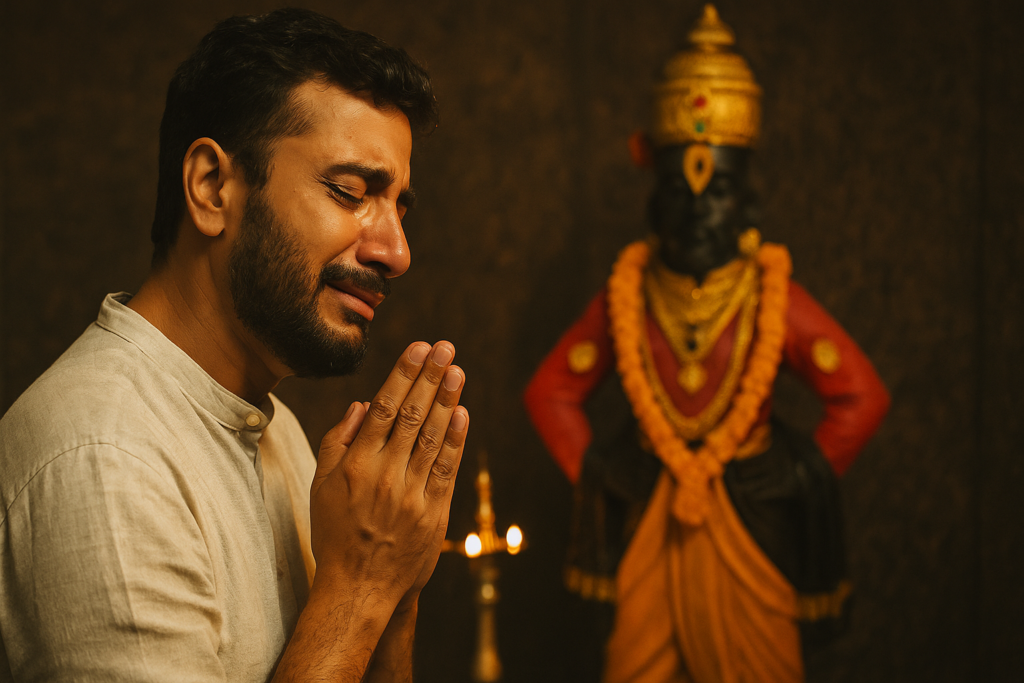 देवाची पूजा करताना डोळ्यांत पाणी का येतं